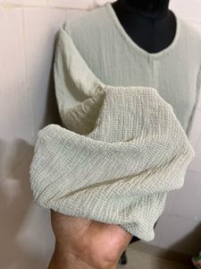 Sage Green Long Sleeve Top