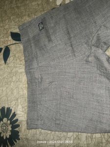 Light Grey Once Used Stitched Pand