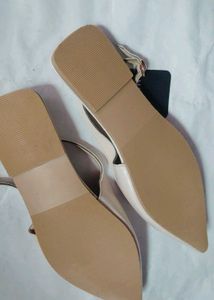 SHEIN Slingback Pointed Toe Flats