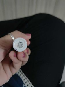 White Lipstick with Gold Accent