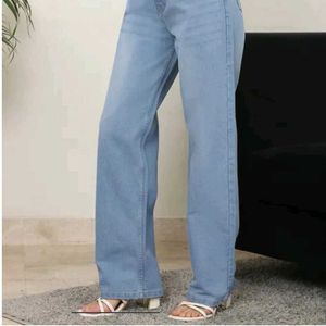 Light Wash Wide Leg Jeans