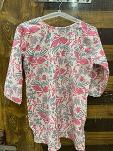 Floral Print Kurta