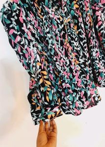 Multicolor Black  Co-ord Set