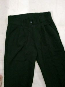 Korean double pleated Classic Black Trousers
