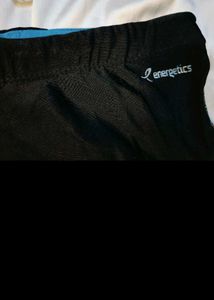 Stylish Black &amp; Blue Athletic Shorts