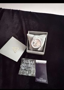 Elegant GUESS Silver Watch