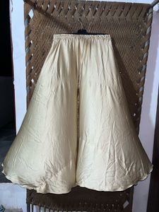 Elegant Gold Sequin Kurta &amp; Palazzo Set