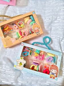 Cute Hair Accessories Set for Kids yellow