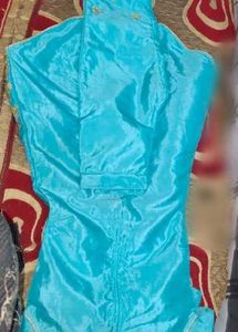Kids Blue Kurta Set