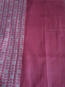 Silk Unstitched Suit with Cotton Dupatta