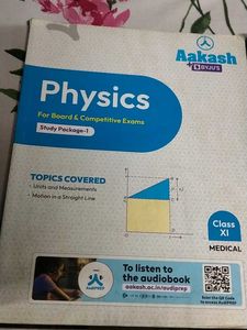 Aakash Physics Study Packages for Class XI