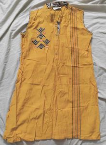 Mustard yellow Kurta