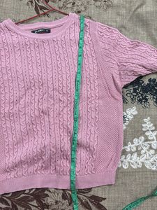 Pink Knit Sweater