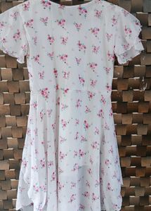 floral knee length dress 🌸🌺