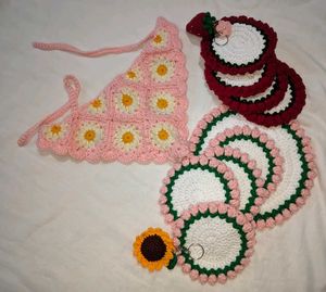 Crochet Aesthetic Gift Set🎀🧶