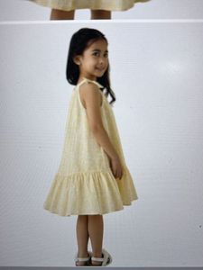 A Line Floral Print Dress 3-4yrs