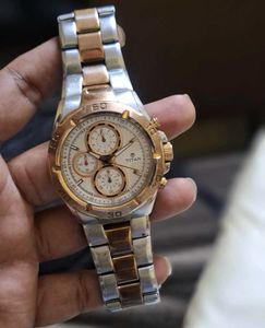 TITAN Chronograph Rose Gold9308KDA