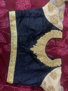 Beautiful Black Saree with Blouse