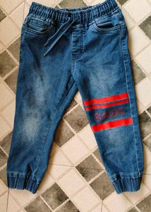 💥Combo kids Red T-Shirt &amp; Denim Set