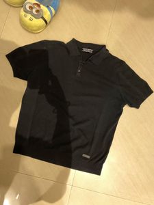 authentic Black Polo Shirt