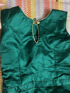 Elegant Green Ethnic Blouse
