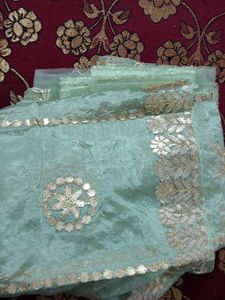 Elegant Embroidered Dress Material