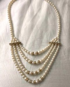 Elegant Multi-Strand Pearl Necklace