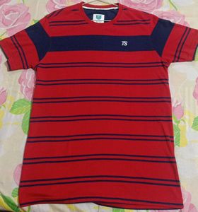 Striped Crew-Neck T-shirt