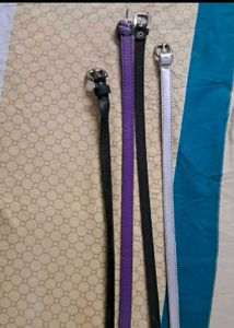 Combo Of 7 Belts