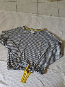 Striped Long Sleeve Top