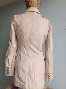 Elegant Beige Trench Coat