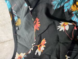 Black Floral Maxi Dress
