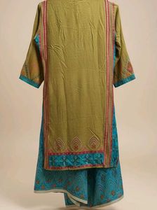 short kurti with sharara