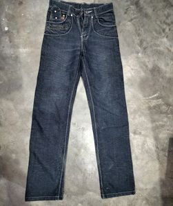 Men's Black Damage Jeans