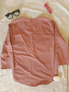 sale 💰 HARPA Dusty Rose Mandarin Collar Top