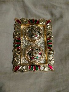 Decorative Haldi Kumkum Thal