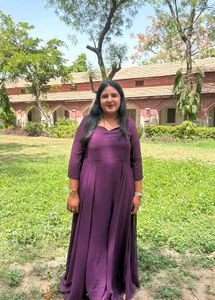 Elegant Purple Gown