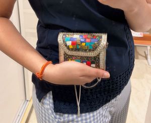 Boho Mosaic Clutch Bag