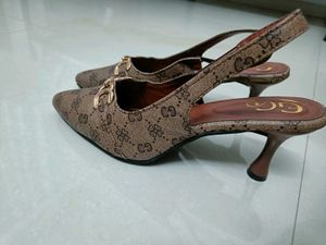 Classic Monogram Slingback Pumps