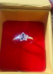 Cute Star Ring pure silver