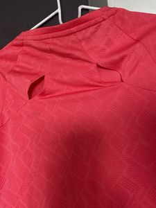 Nike Red Long Sleeve Top