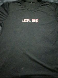 Lethal Hero Black T-Shirt