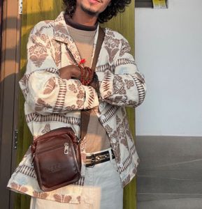 Men's Printed Long Sleeve Shirt