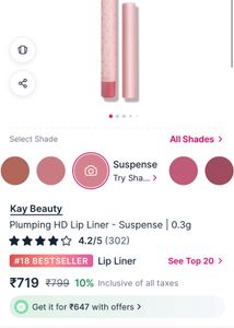 Kay Beauty Plumping HD Lip Liner