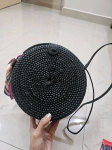 Rattan Sling Bags