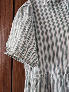 A Line Cotton Dress