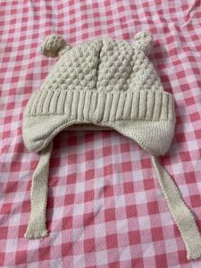 Cute Bear Knit Baby Hat