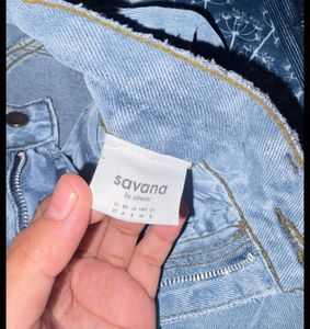 Savana Light Wash Baggy Jeans