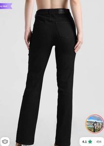 Classic Black Denim Jeans
