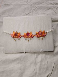 Trending Lotus Choker Handmade